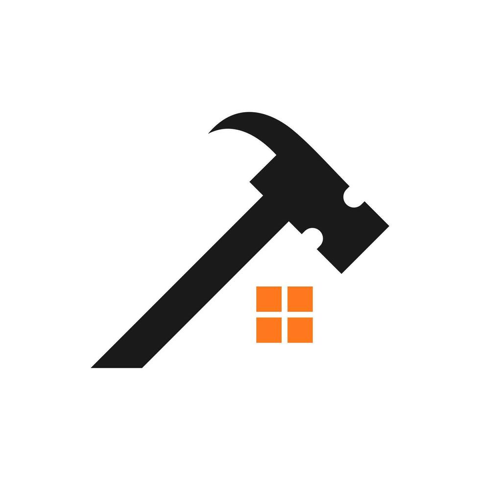 House Repair Vector Logo Design