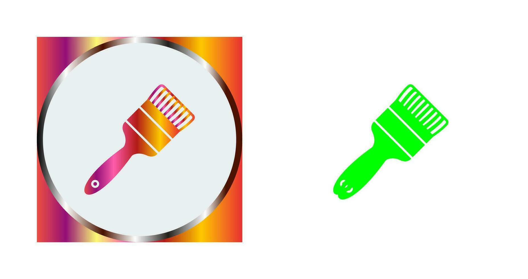 Paint Brush Vector Icon