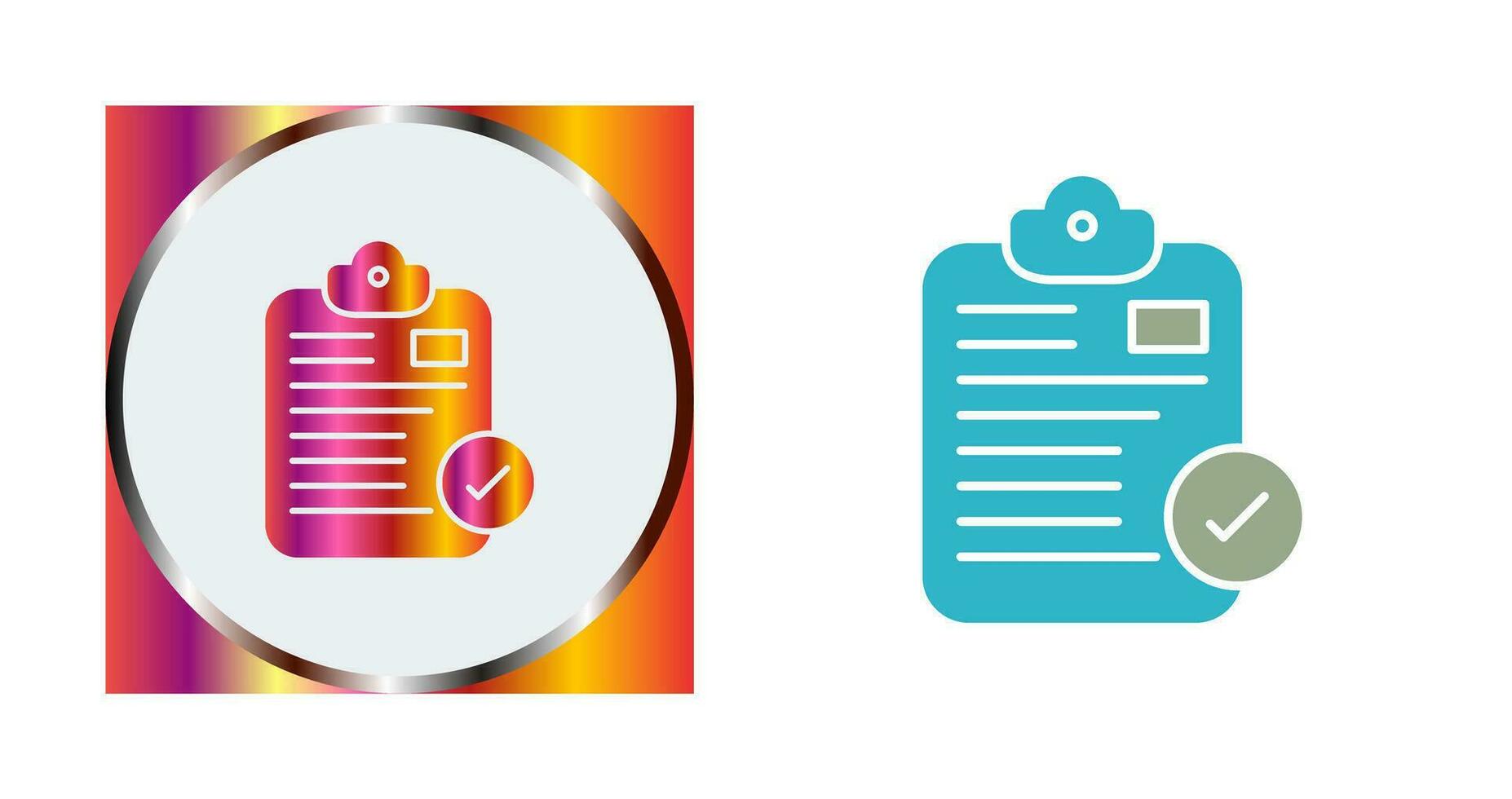 Secure Notepad Vector Icon
