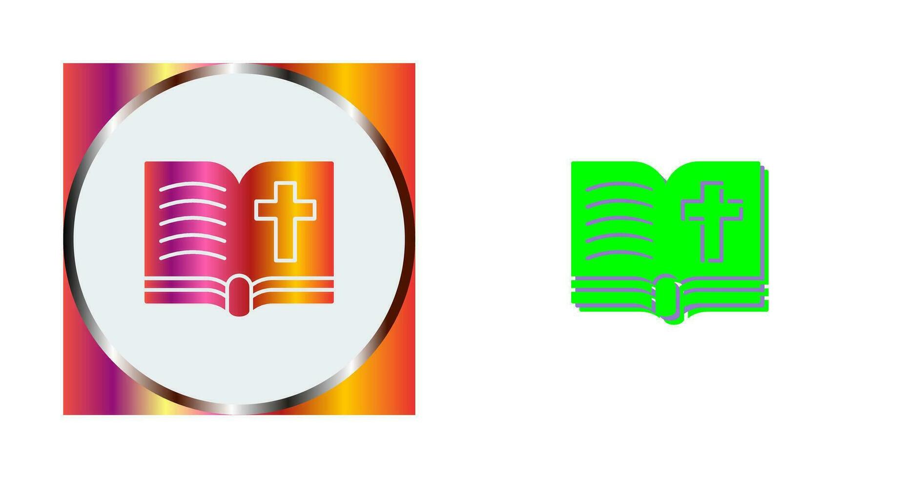 icono de vector de biblia