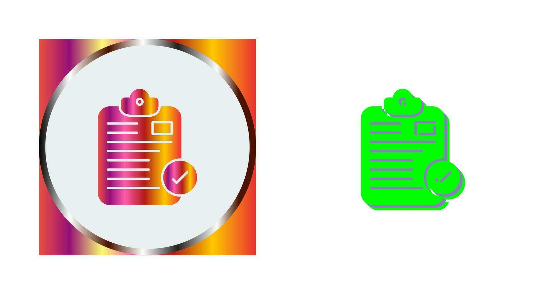 Secure Notepad Vector Icon