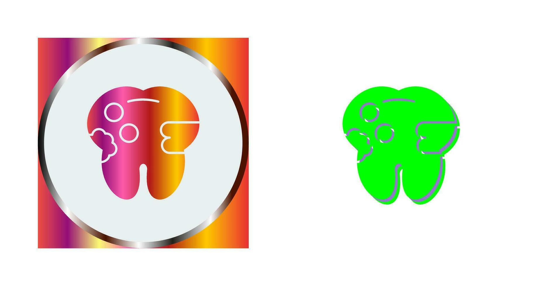 Caries Vector Icon