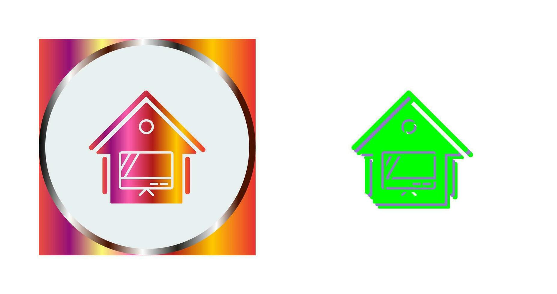 Smart TV Vector Icon
