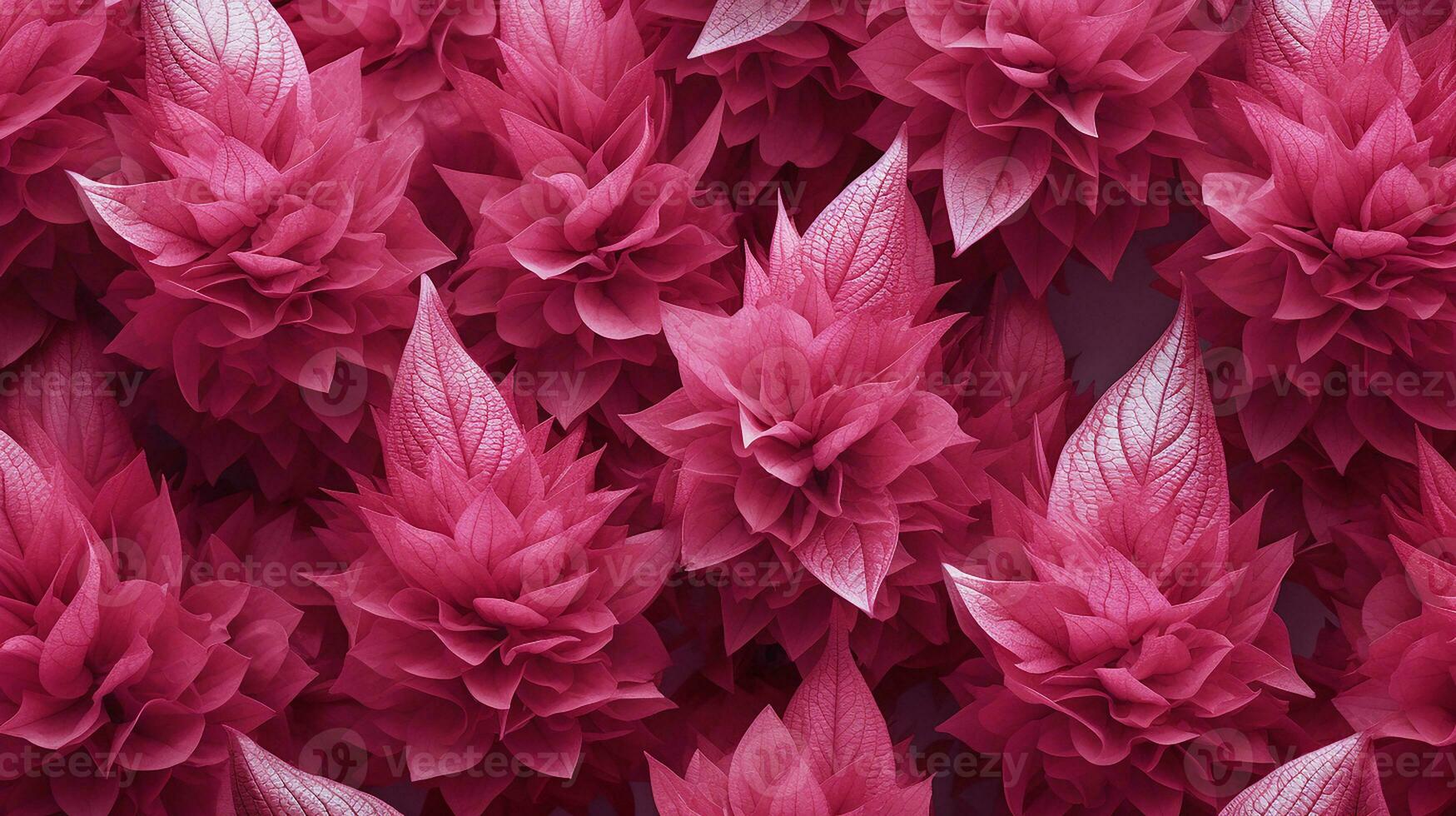 Celosia flower patterned background. Flower texture background. Generative AI photo