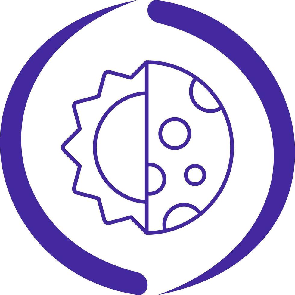 Day And Nigt Vector Icon