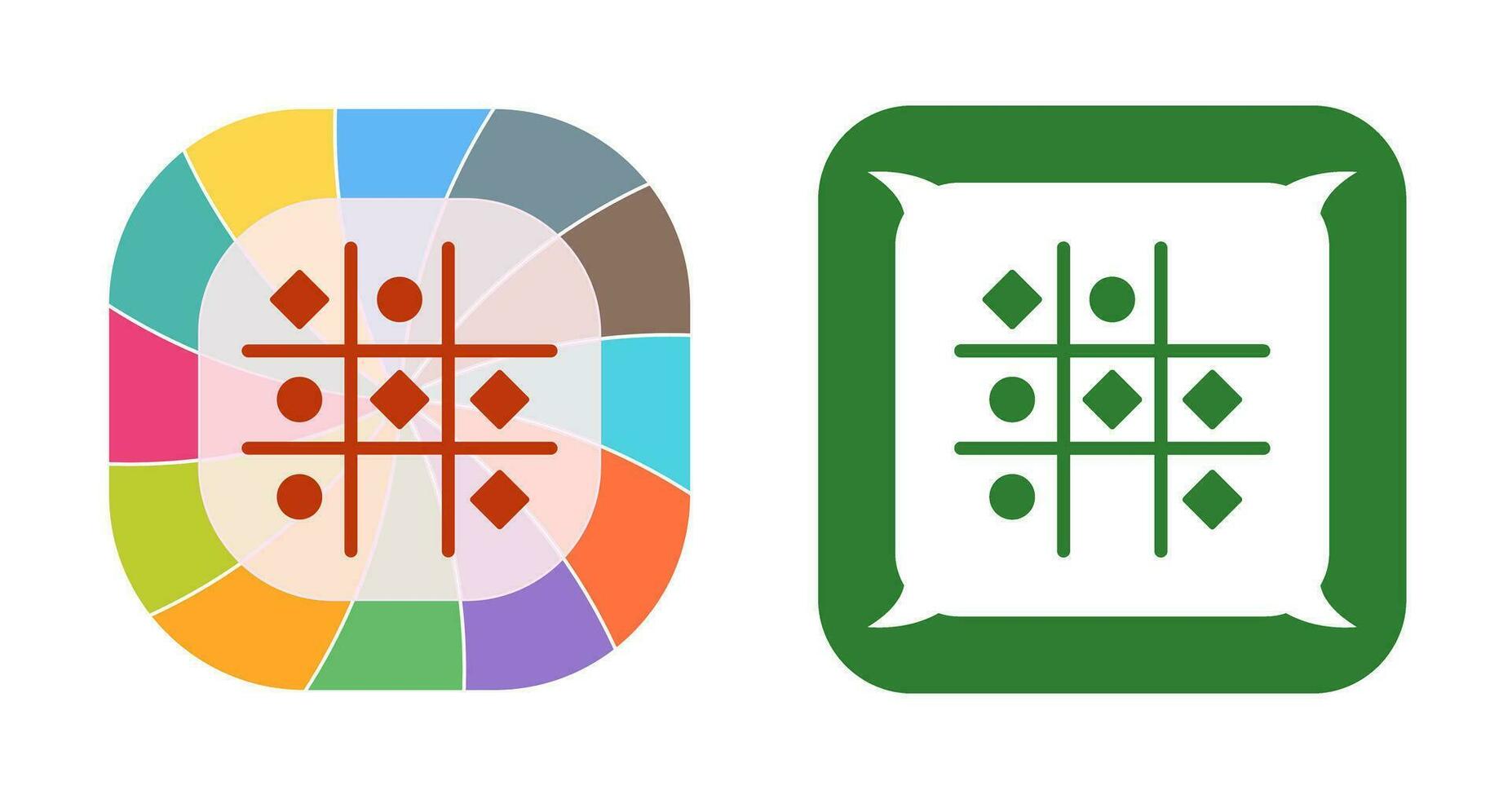 Tic Tac Toe Vector Icon