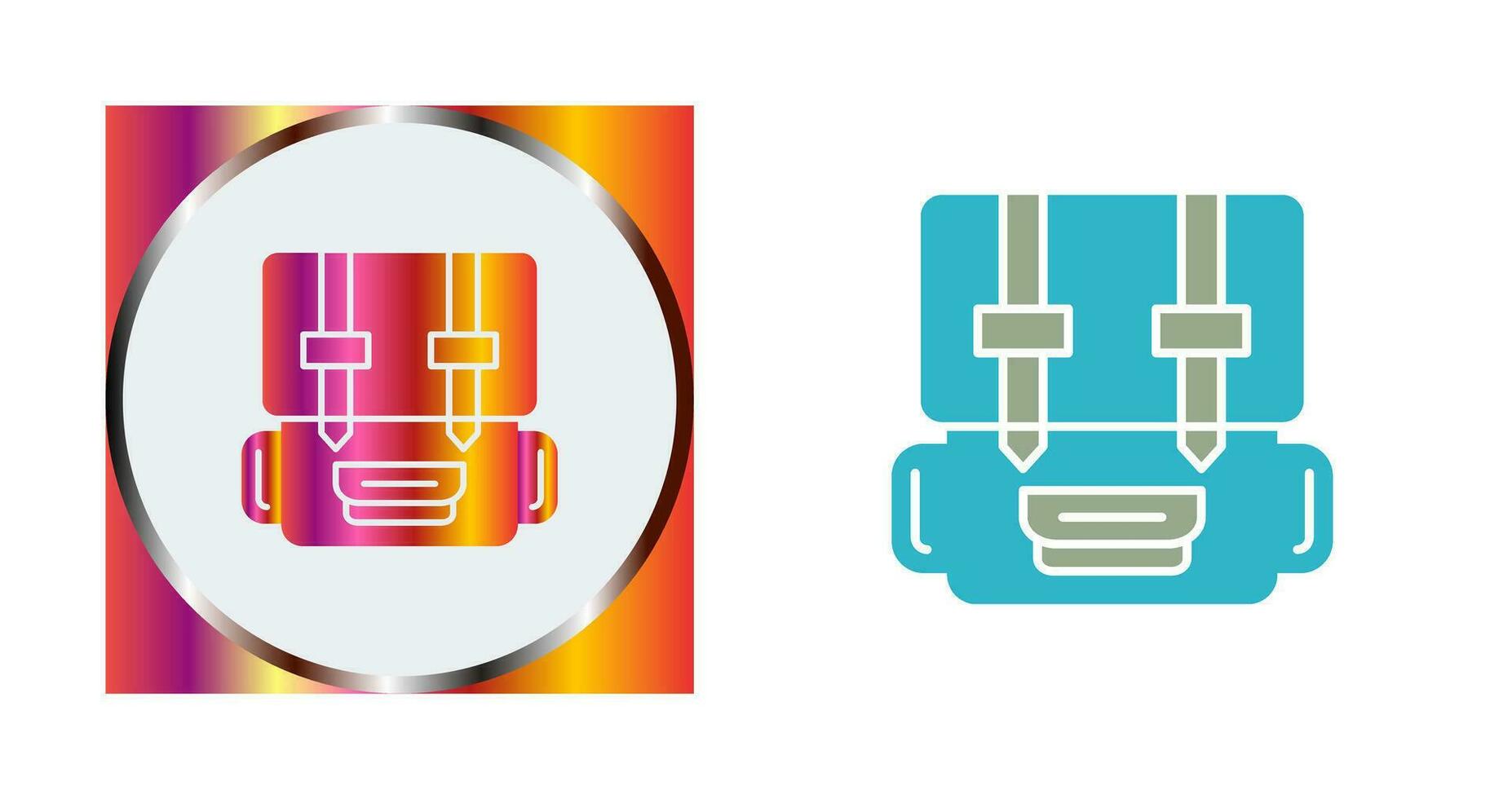 Backpack Vector Icon