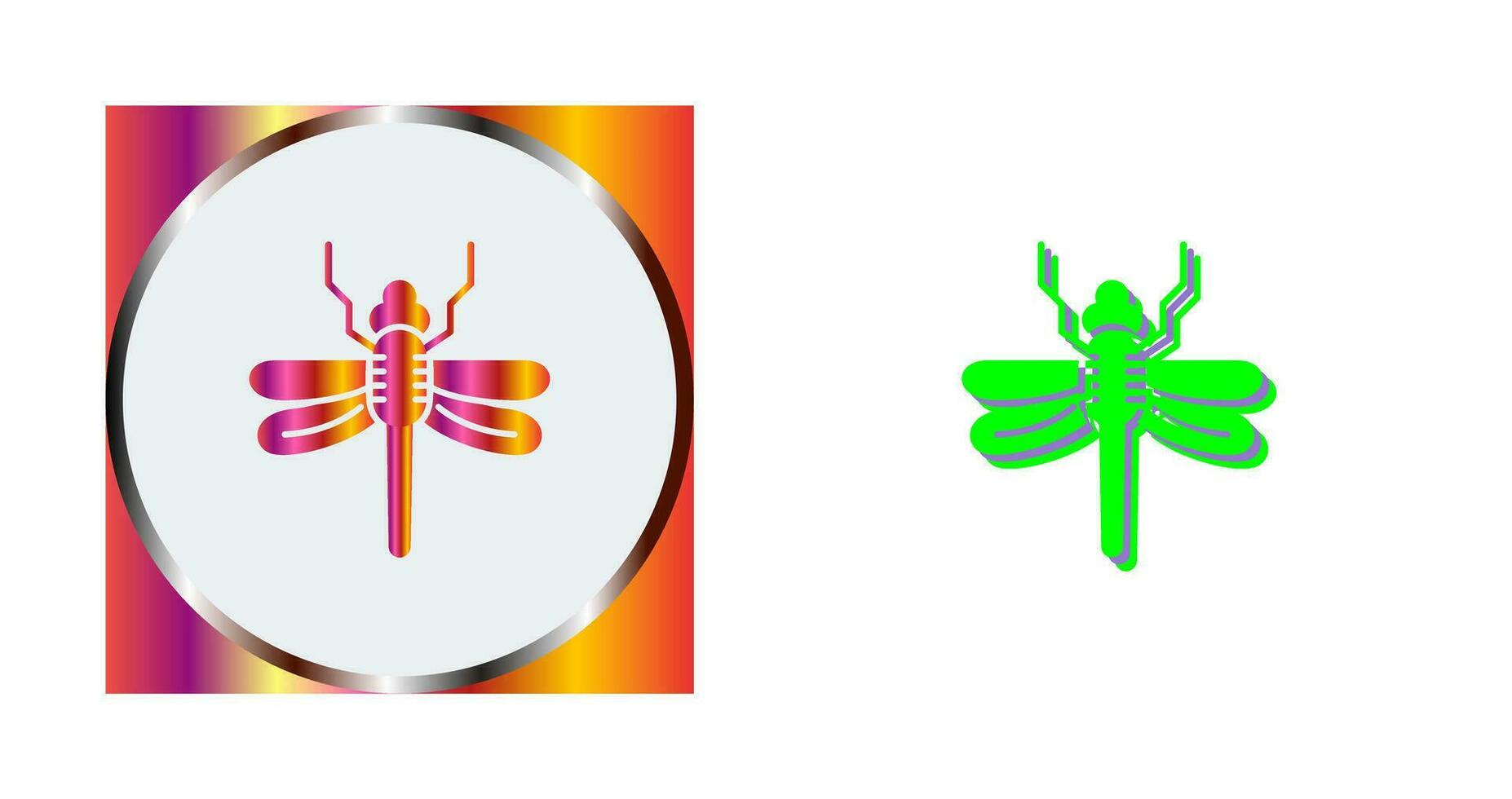 Dragonfly Vector Icon