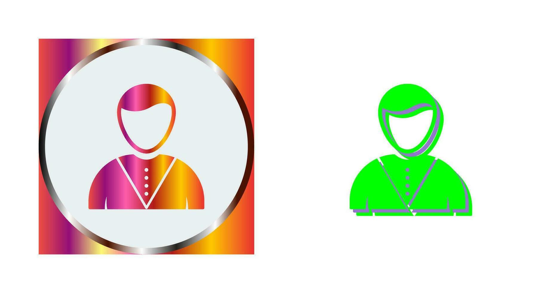 Casino Dealer Vector Icon