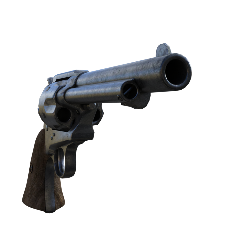 a gun on a transparent png