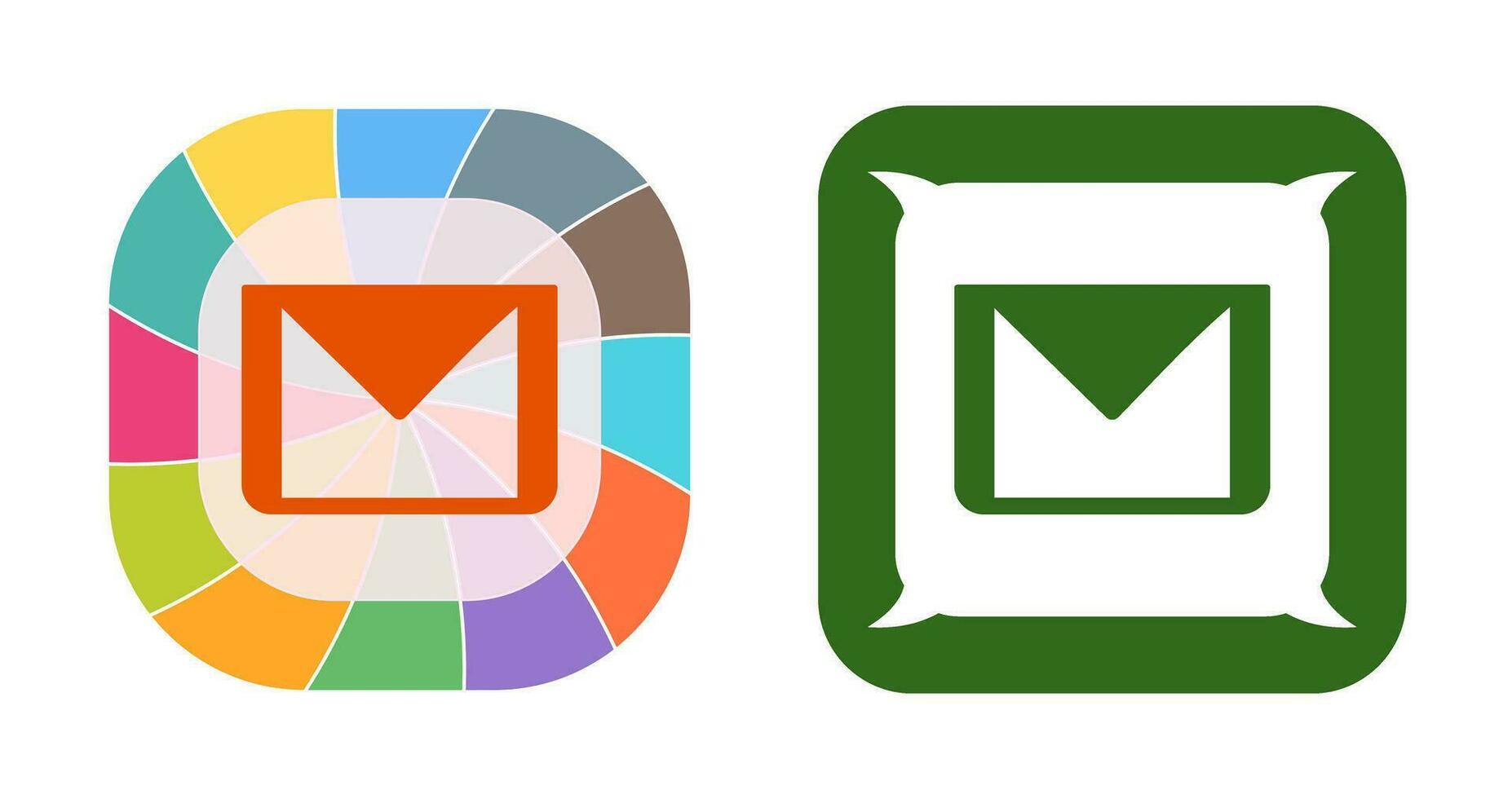 Unique Email Vector Icon