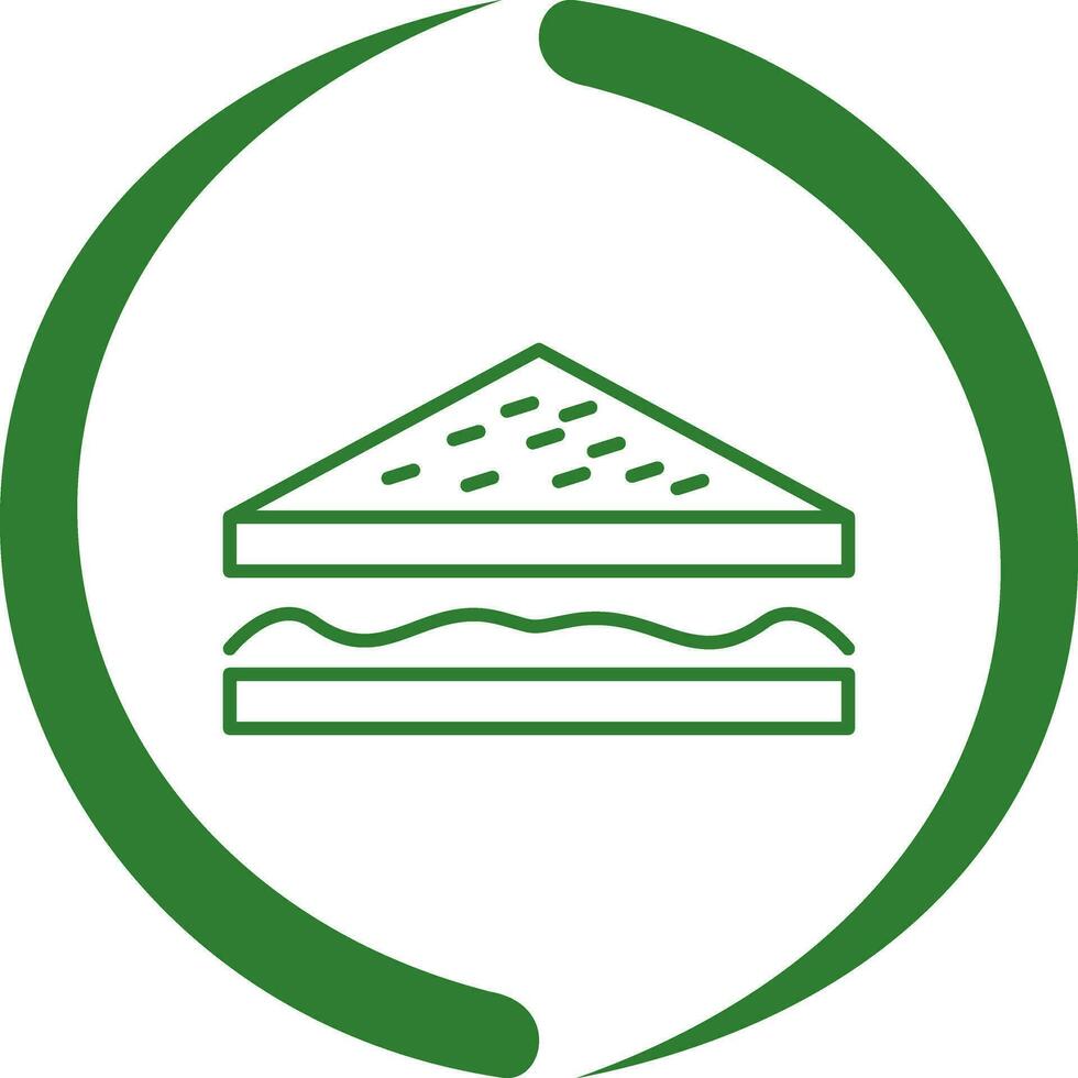 Unique Sandwich Vector Icon