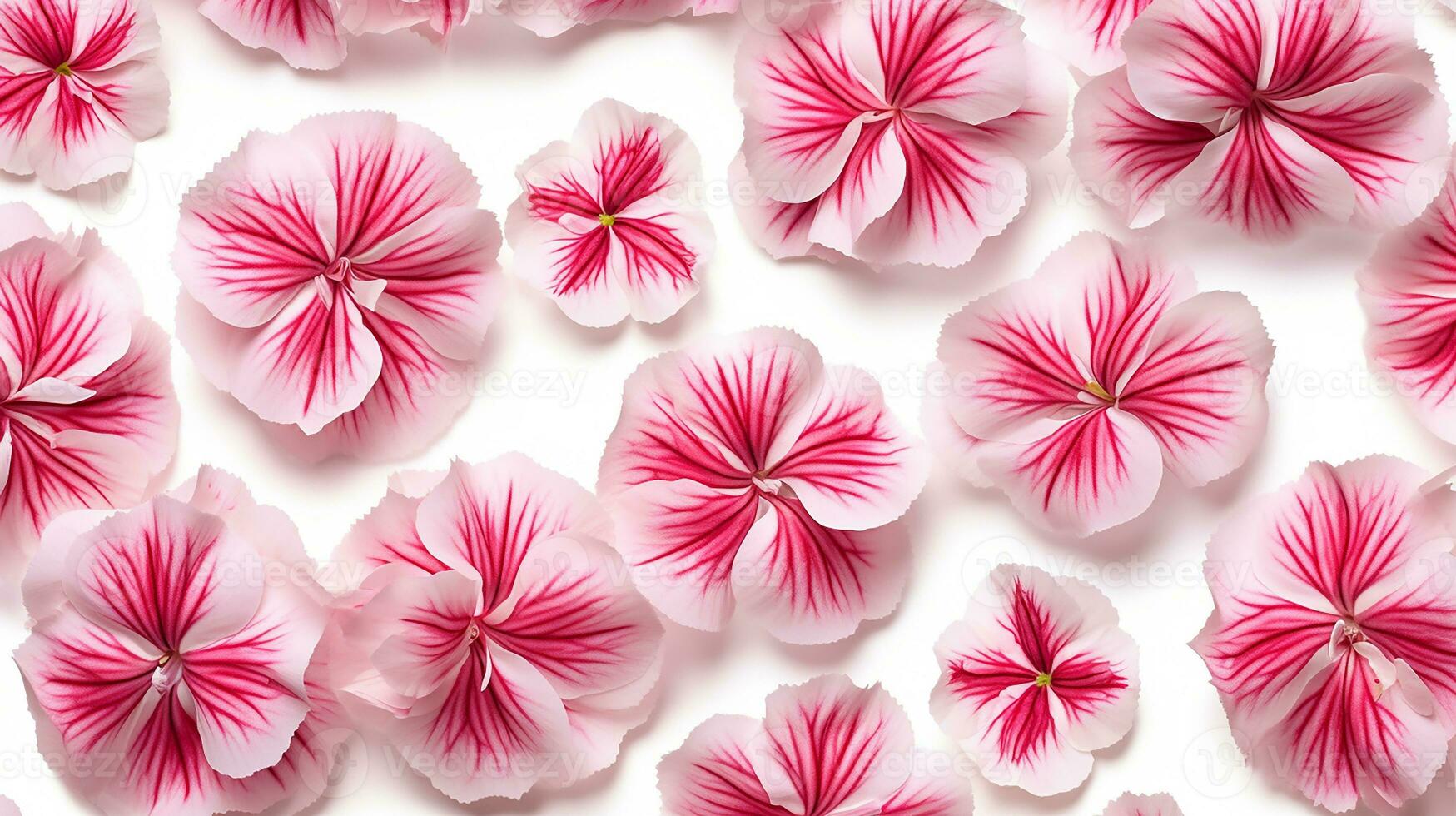 Dianthus flower patterned background. Flower texture background. Generative AI photo