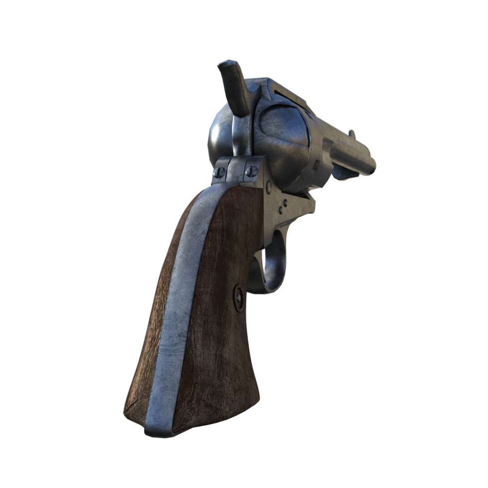 a gun on a transparent png