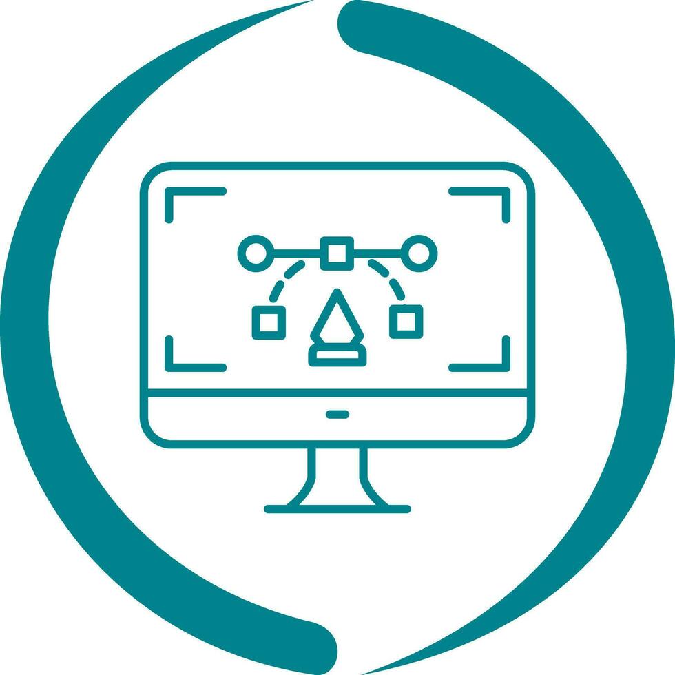 Desktop Vector Icon