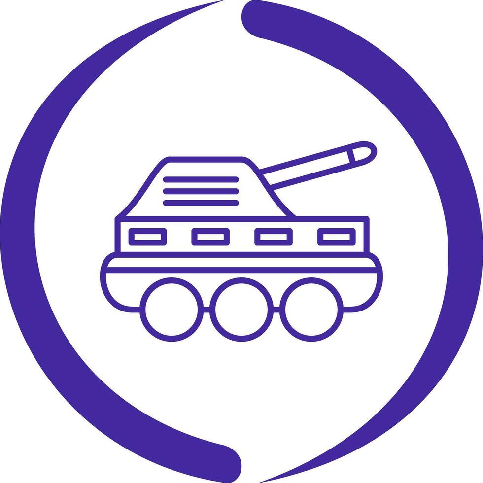 Infantry Tank Vector Icon