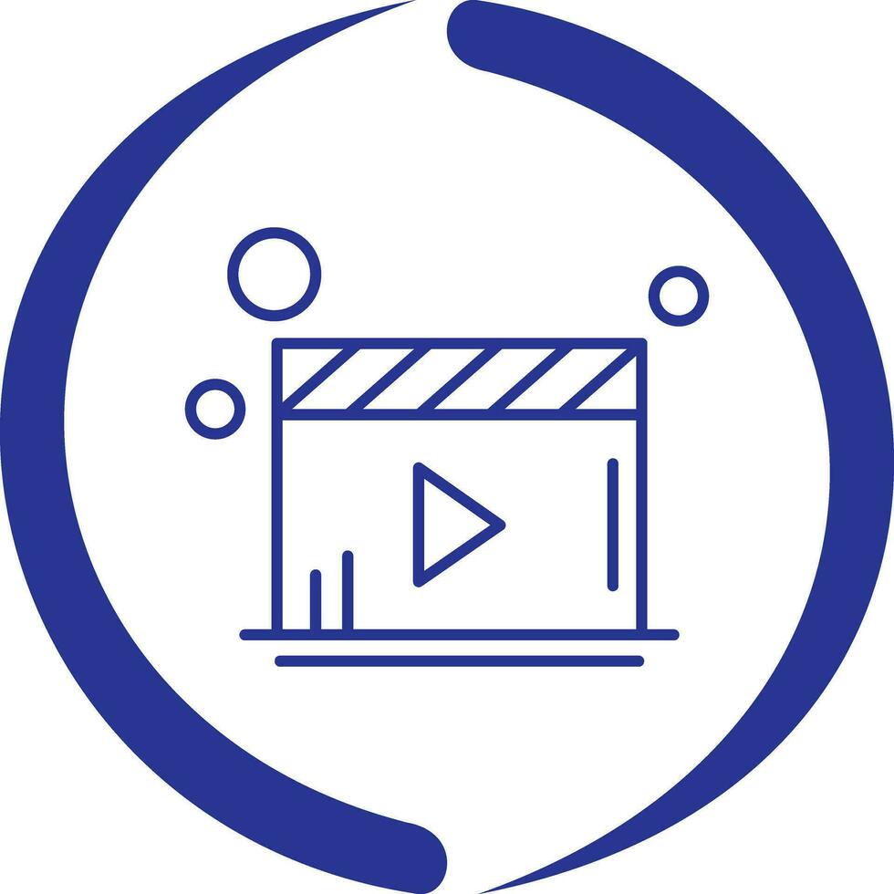 Video Player Vector Icon