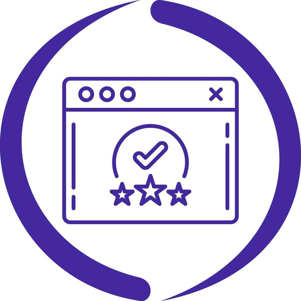 Rating Vector Icon