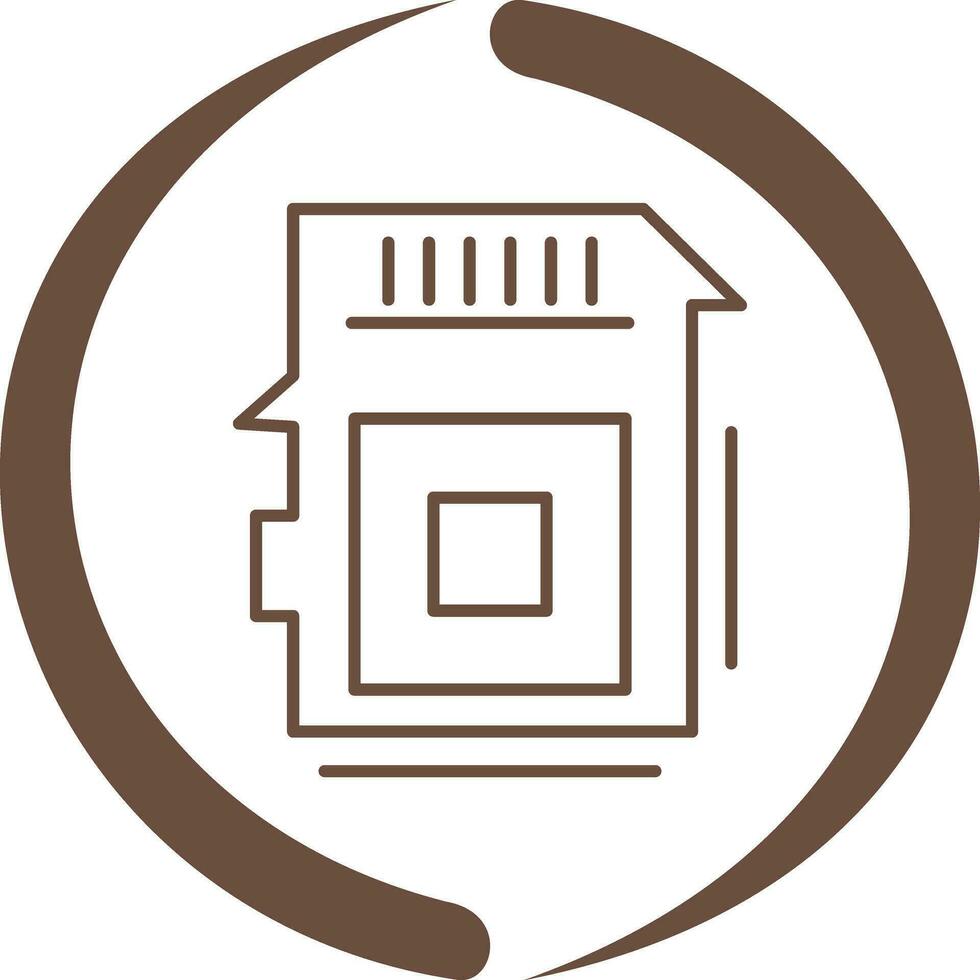 Sd Card Vector Icon