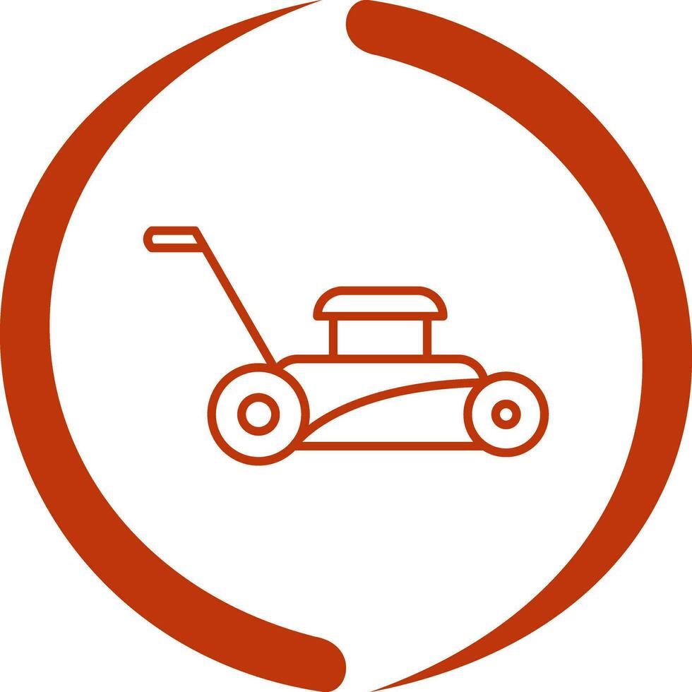 Lawn Mower Vector Icon