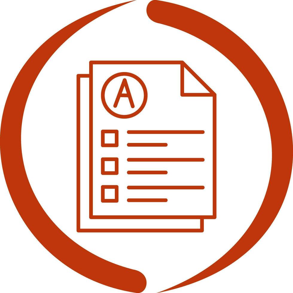 Exam Vector Icon