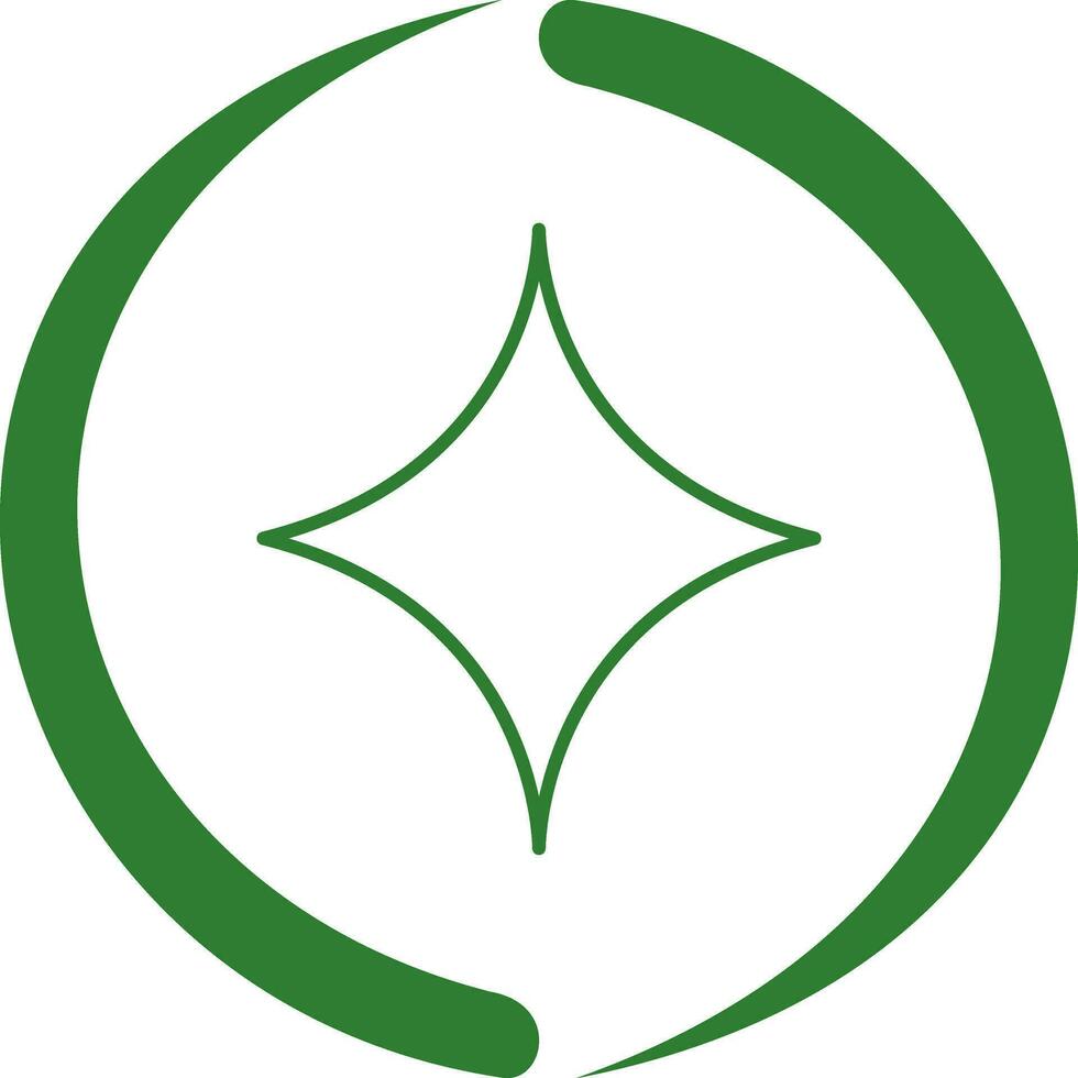Unique Diamond Vector Icon
