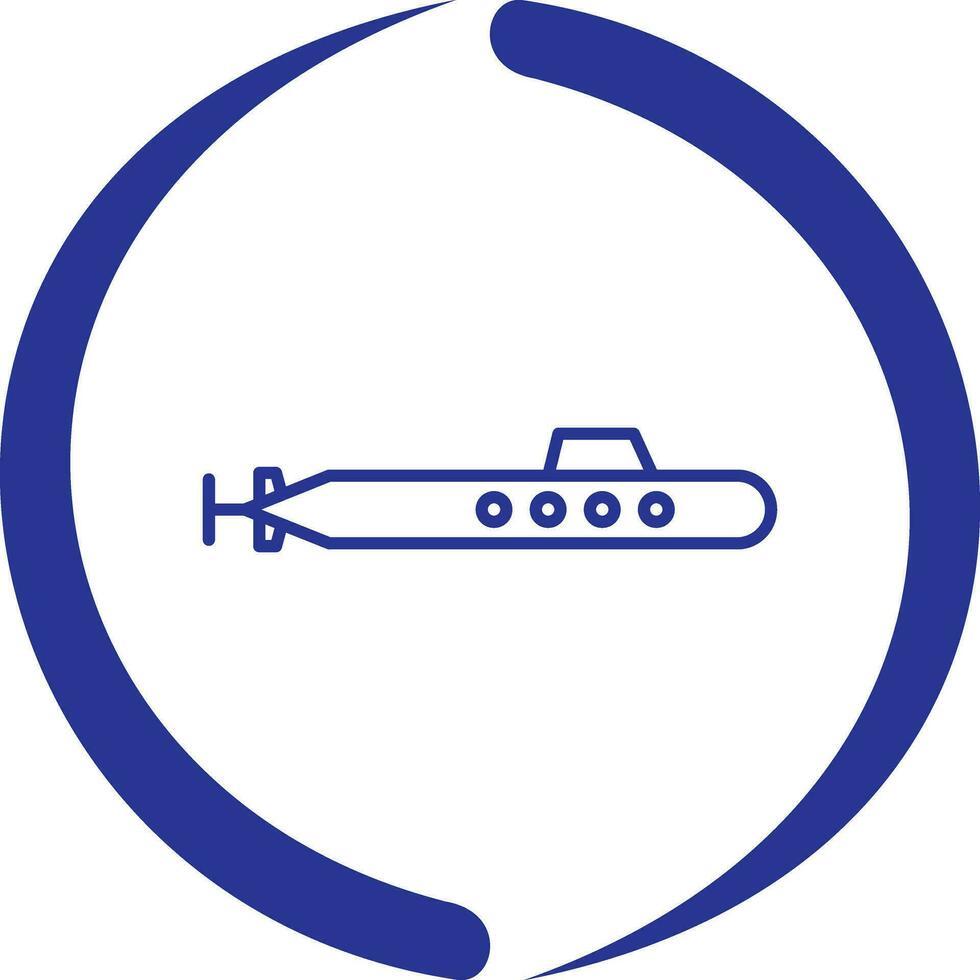 Submarine Vector Icon