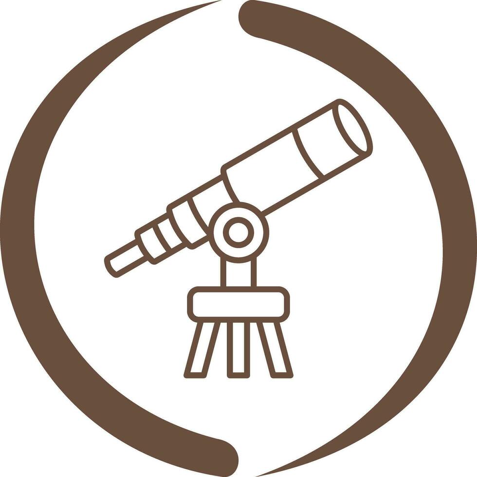 Telescope Vector Icon