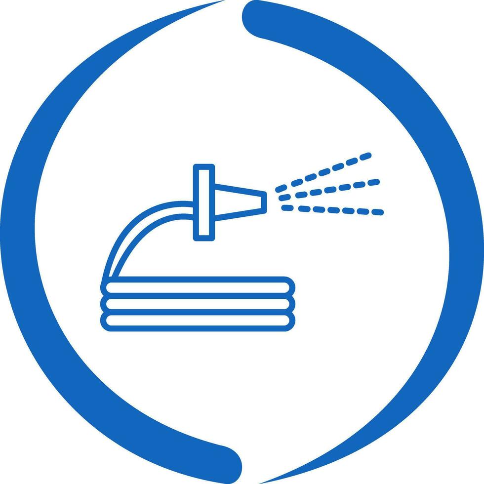 Unique Spraying Water Vector Icon