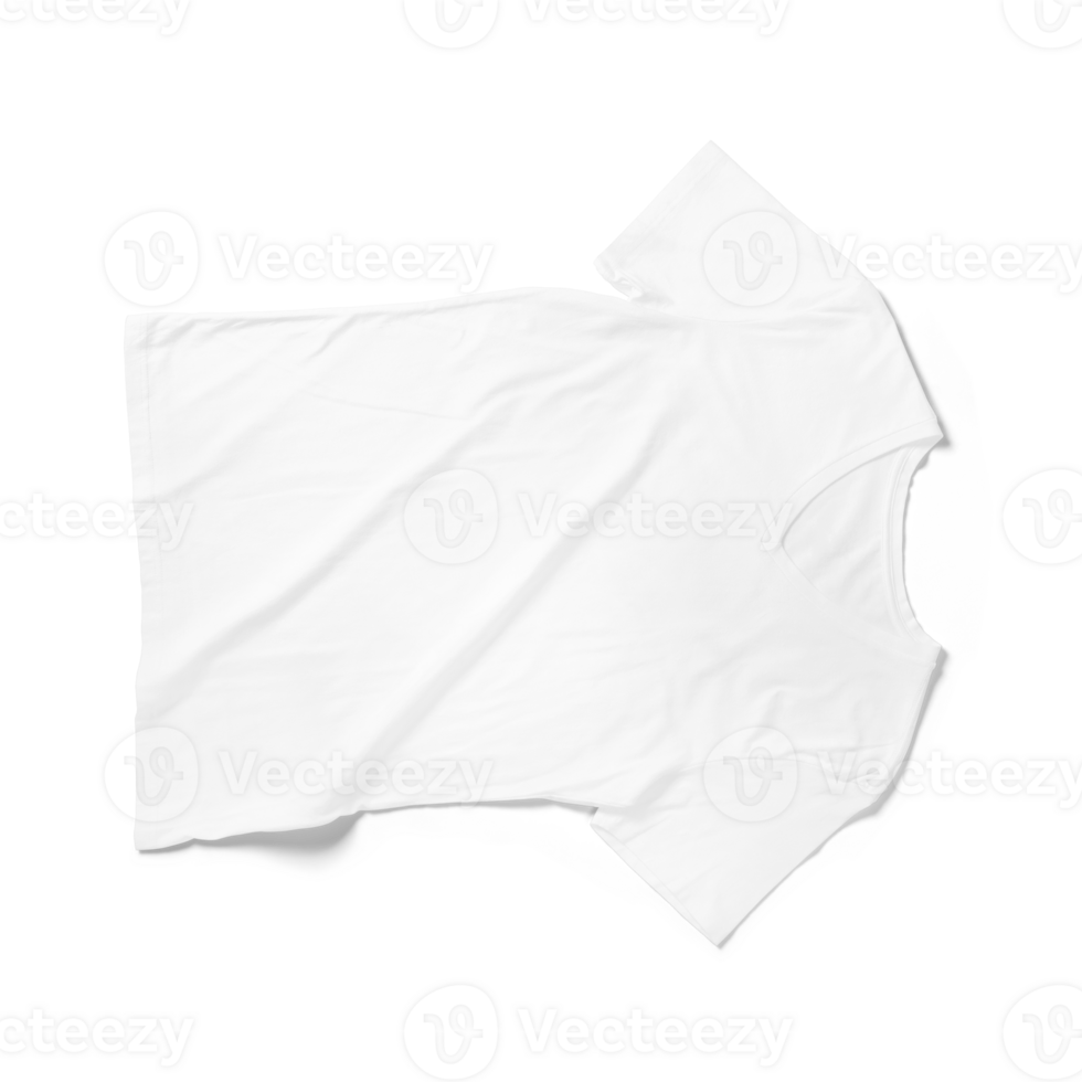 Close up view v neck t shirt isolated . png