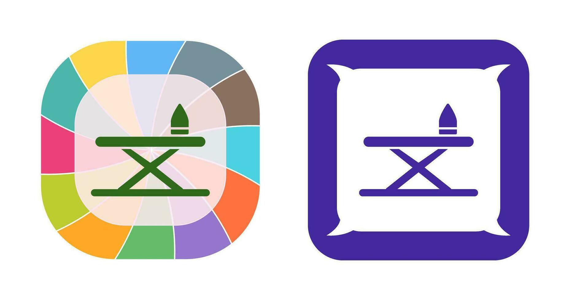 Iron Board Vector Icon