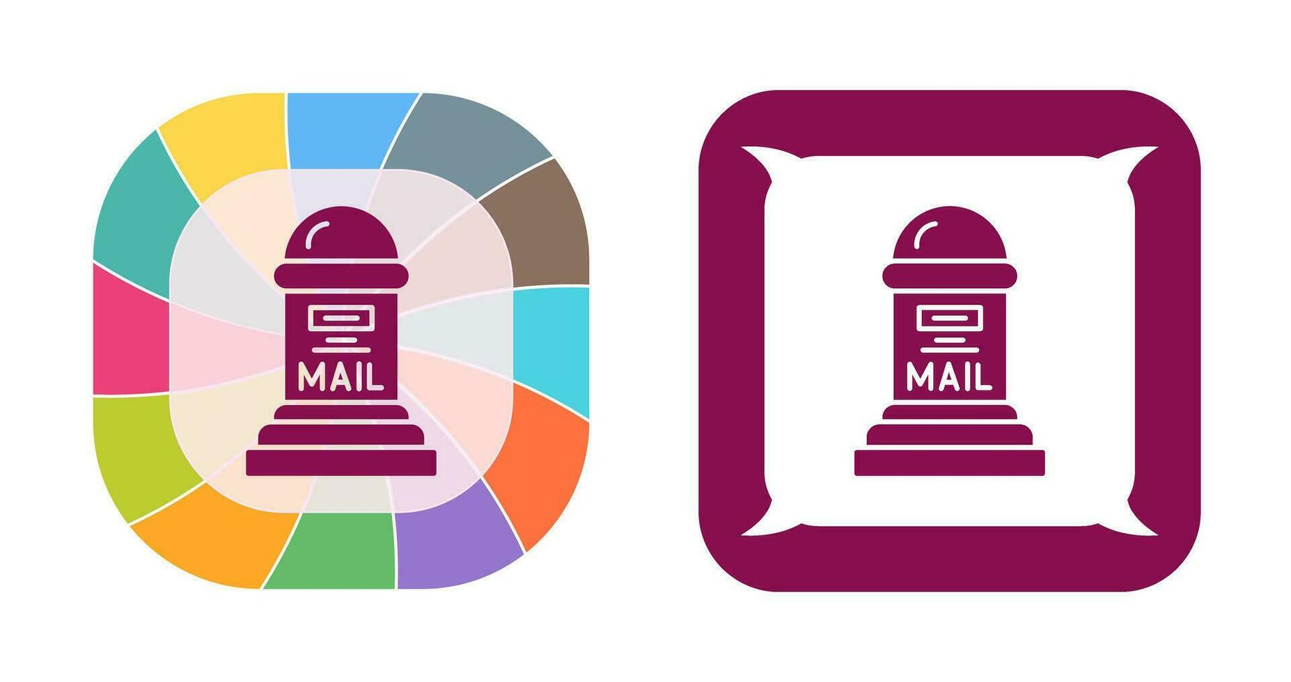 Mail Box Vector Icon