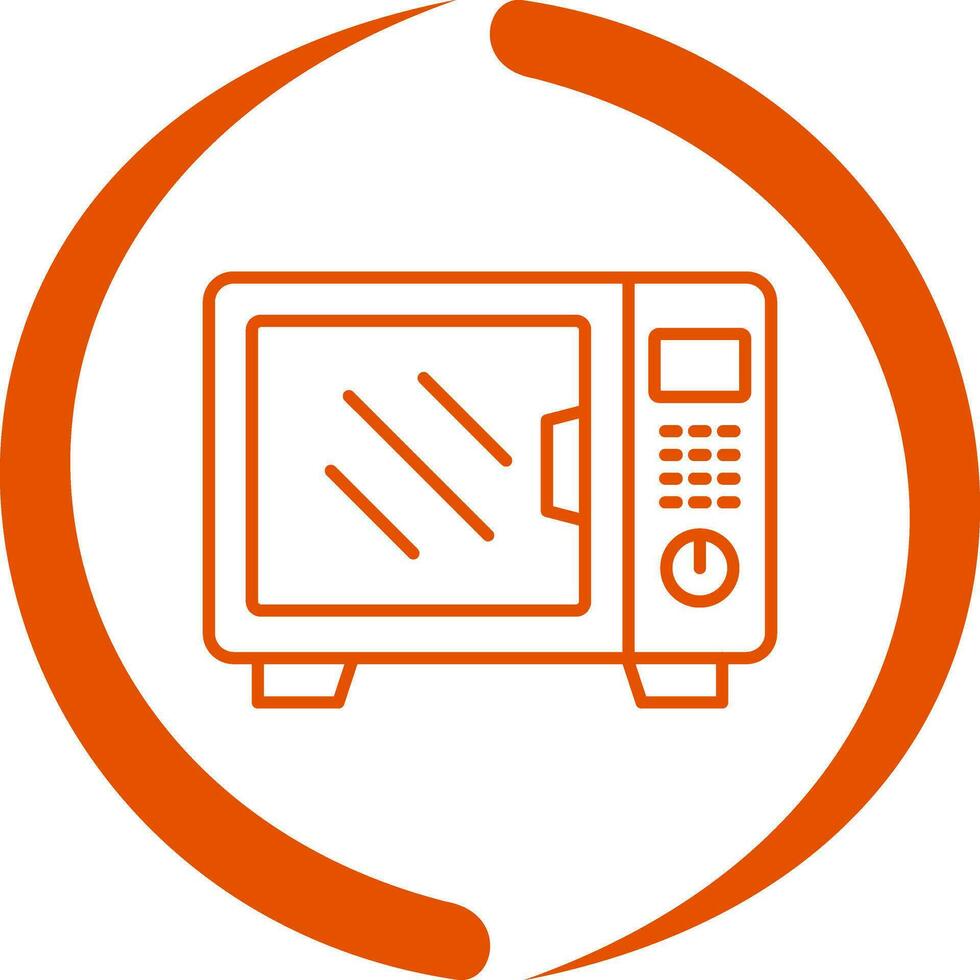 Microwave Vector Icon