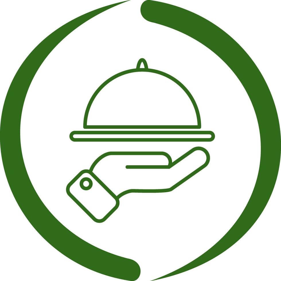 Waiter Vector Icon