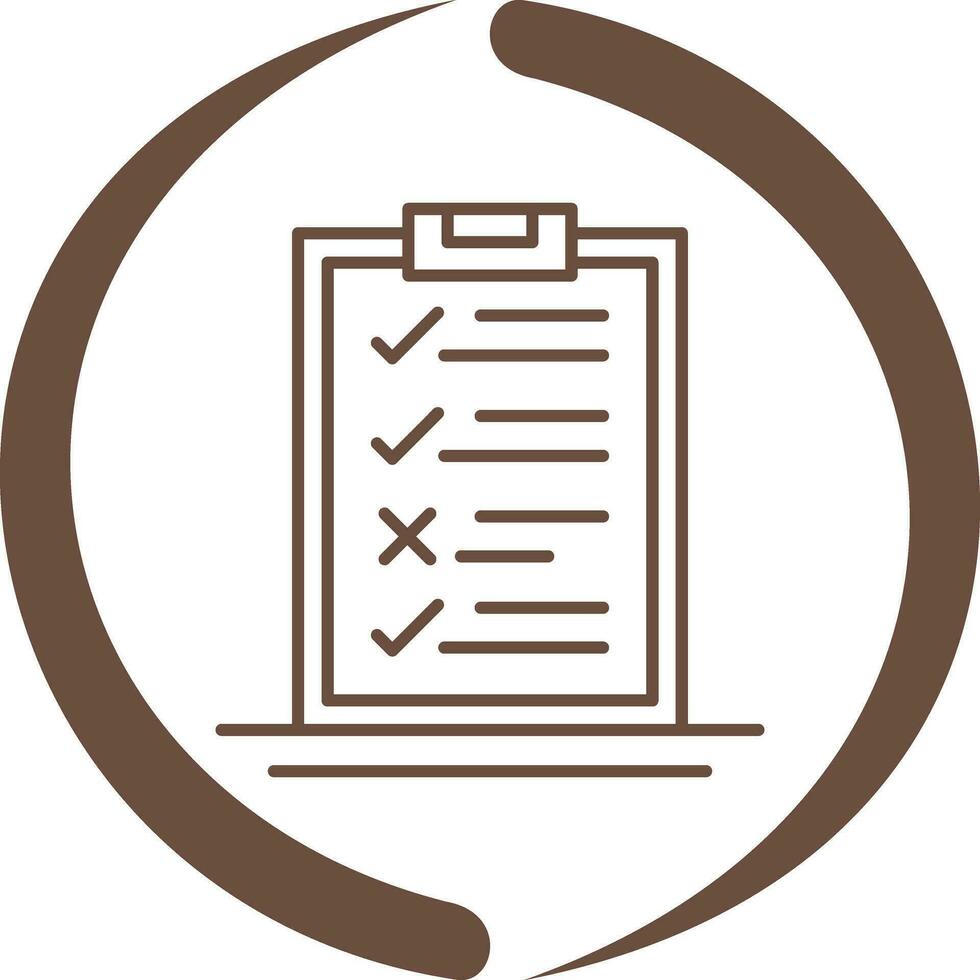 Delivery List Vector Icon