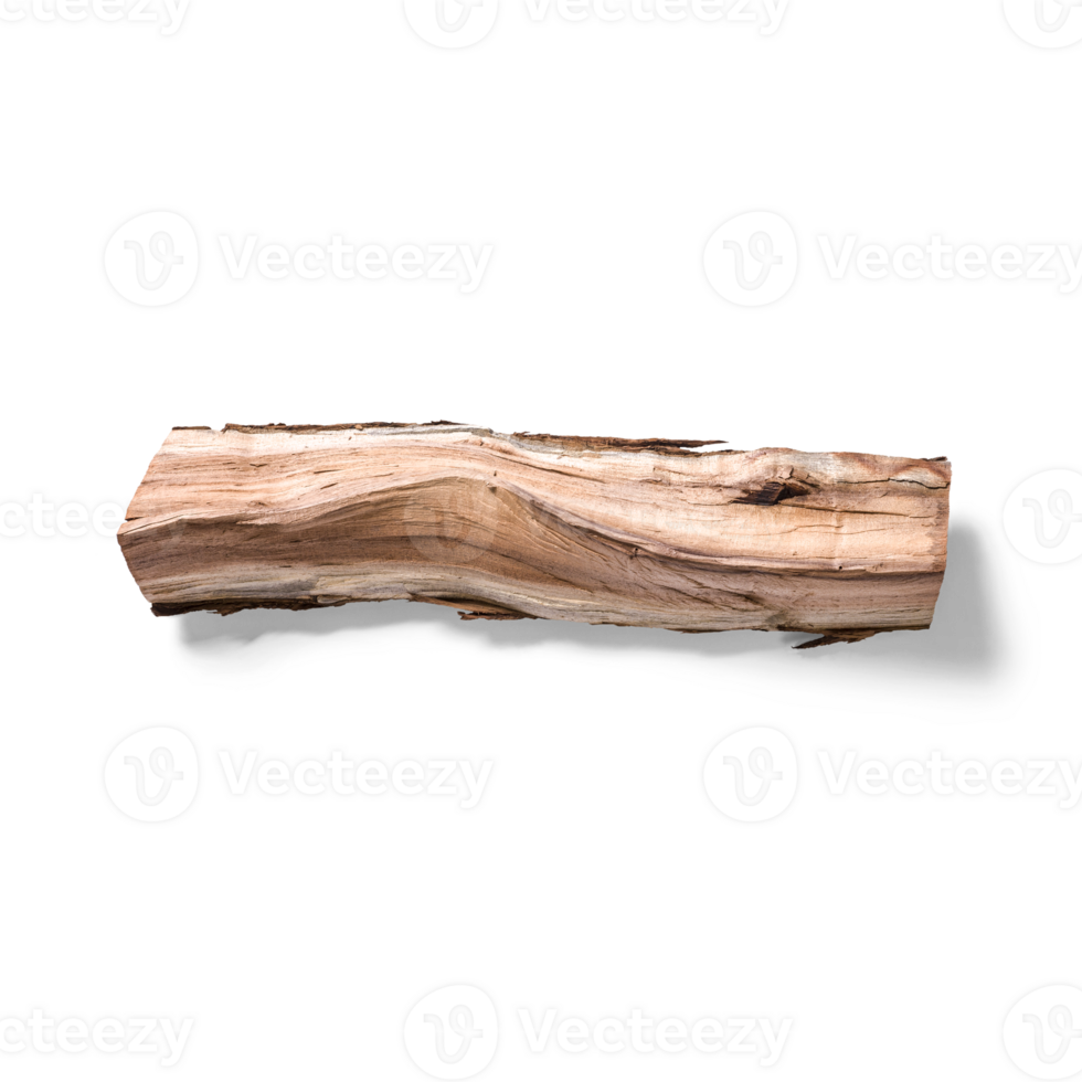 Isolated wooden log for your asset design. png