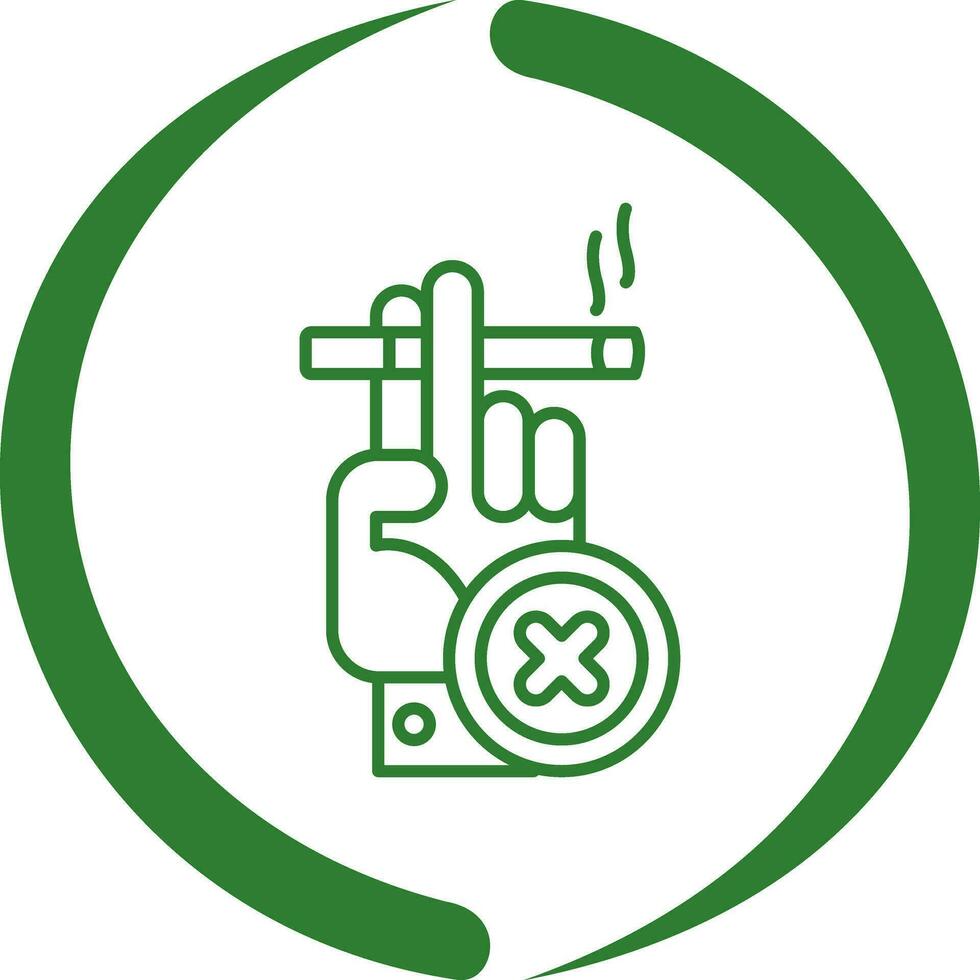 Quit Smoking Vector Icon