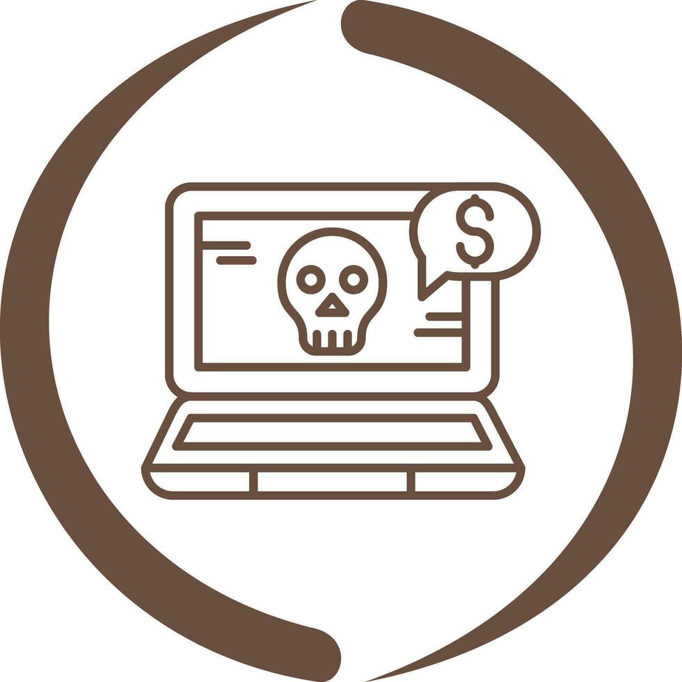 Online Fraud Vector Icon