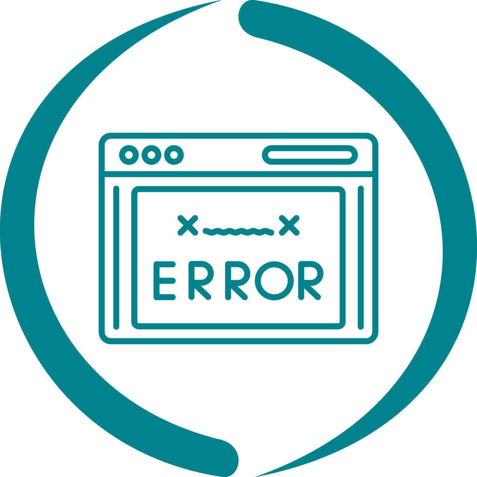 Error Code Vector Icon