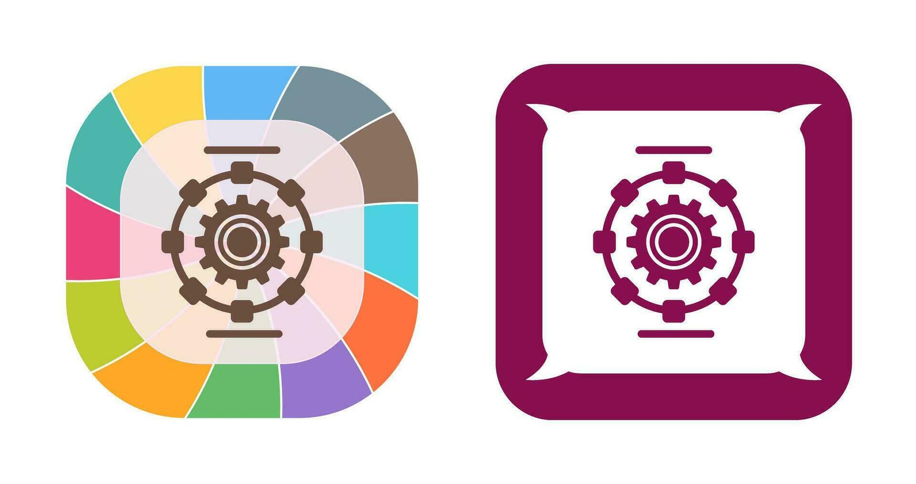 Automated Process Vector Icon
