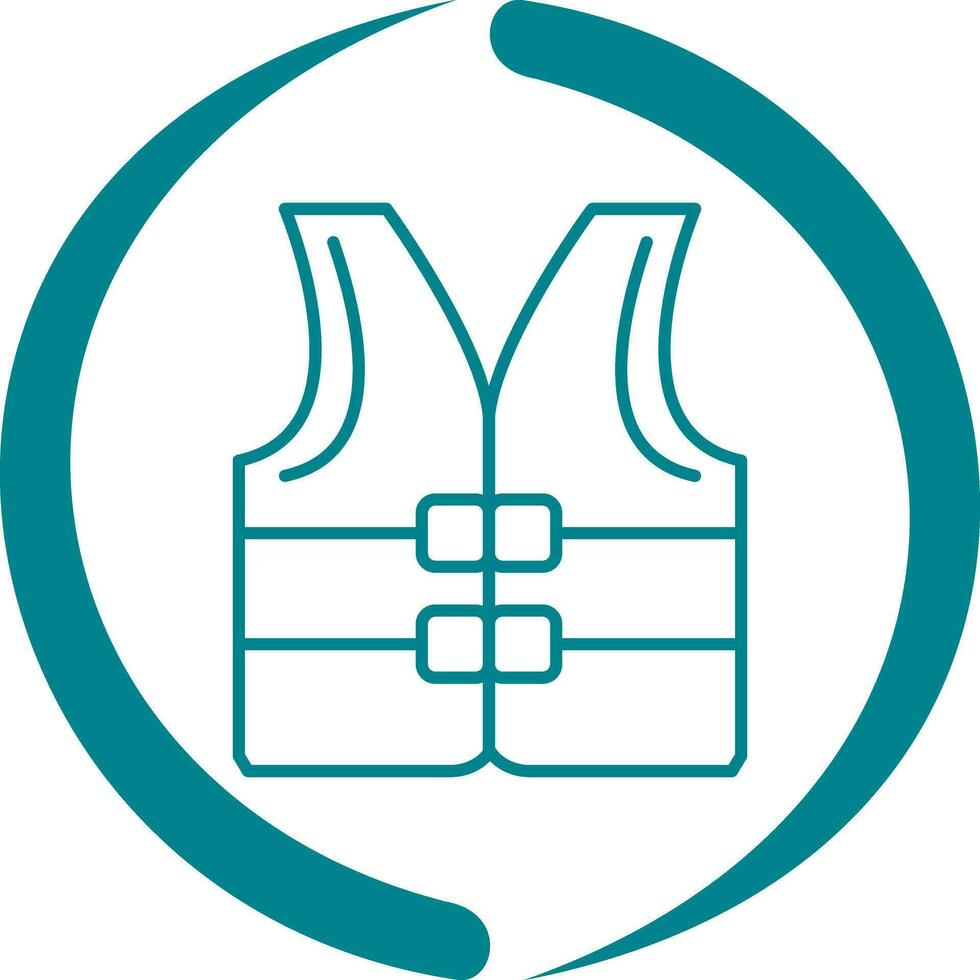 Life jacket Vector Icon