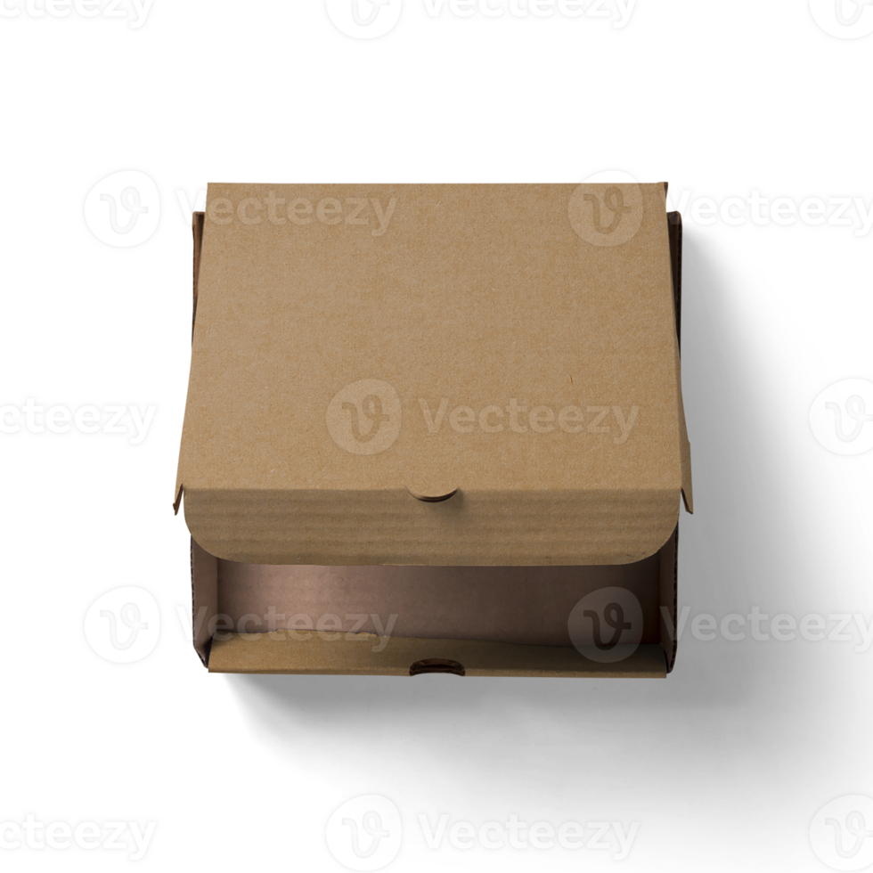 Brown Cardboard Pizza Box Mockup 29866712 PNG