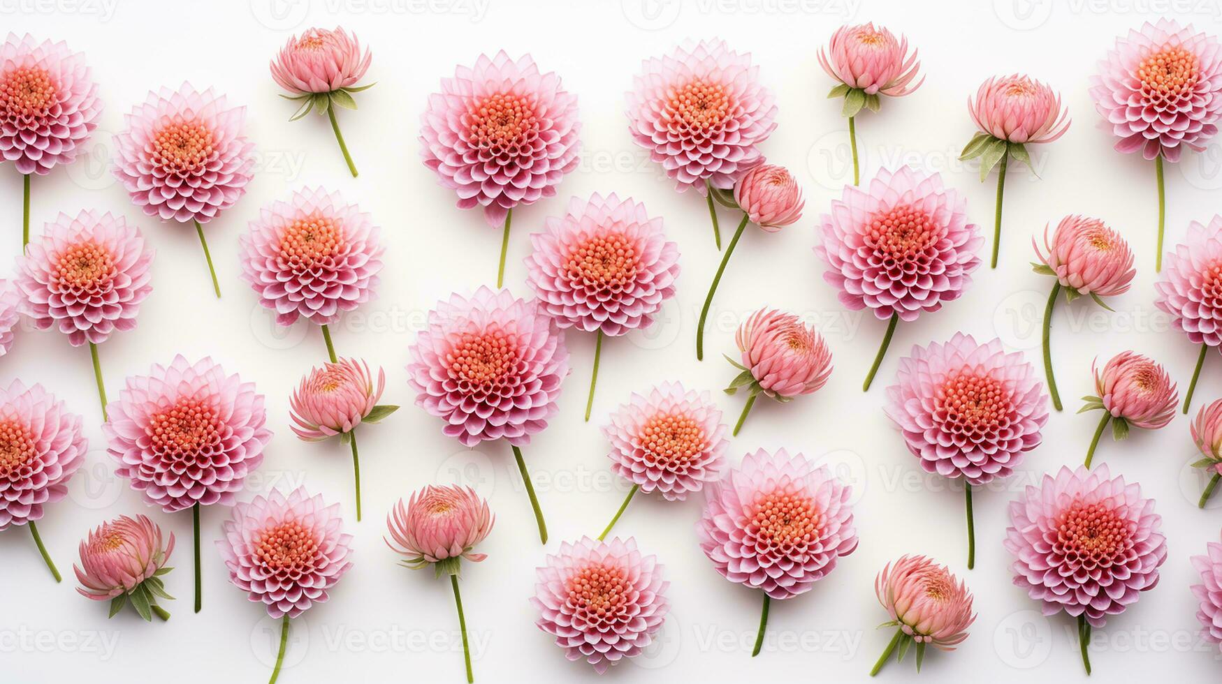 Everlasting flower patterned background. Flower texture background. Generative AI photo