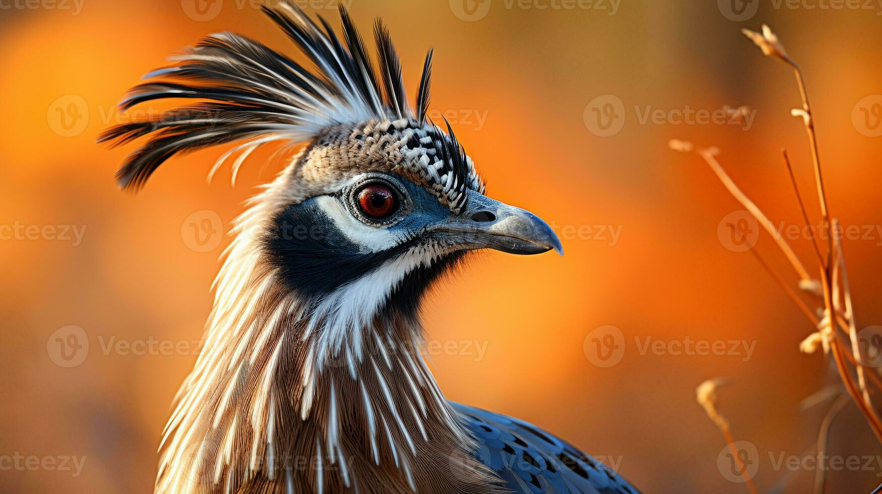 Close-up photo of a Jay looking any direction. Generative AI