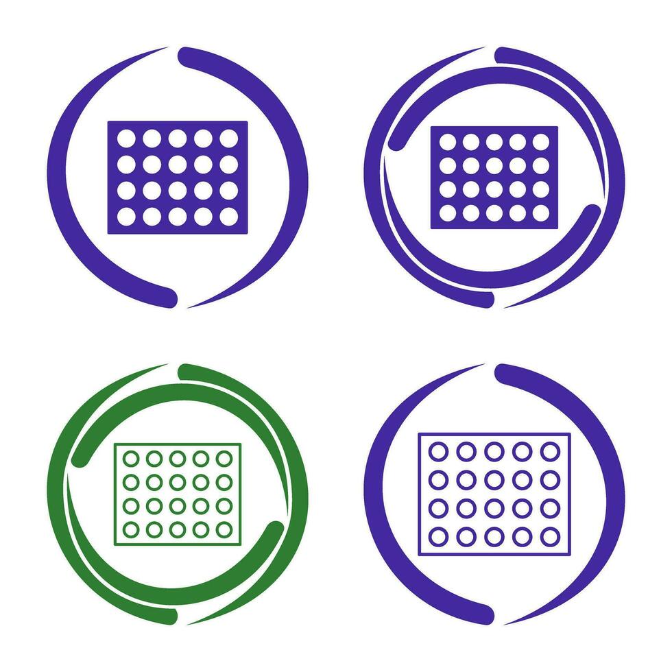 Colored Palette Vector Icon