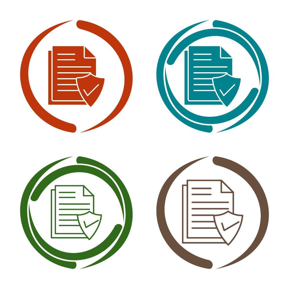 Valid Document Vector Icon