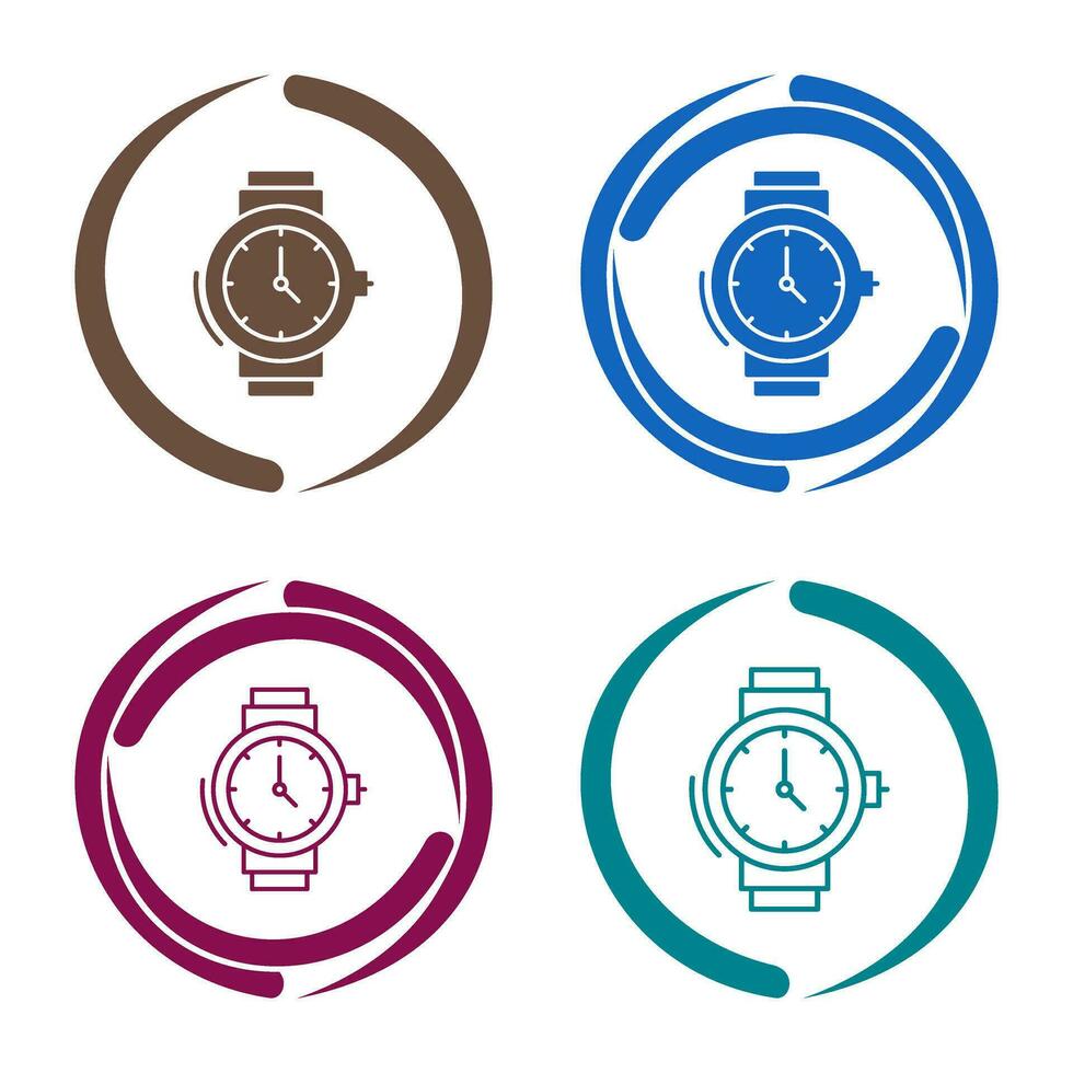 Wristwatch Vector Icon