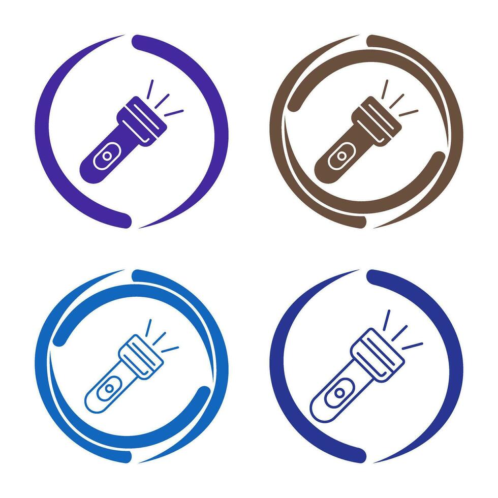 Flash Light Vector Icon