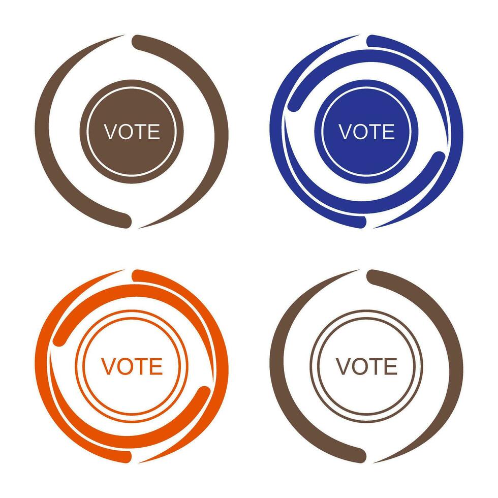 Vote Link Vector Icon