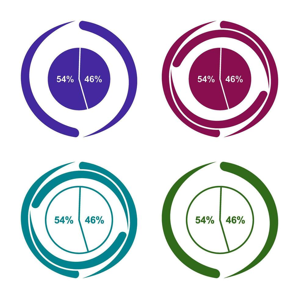 icono de vector de estadísticas de candidatos